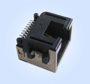 RJ45 SMT PCB Mounted Modular Jack 8P8C